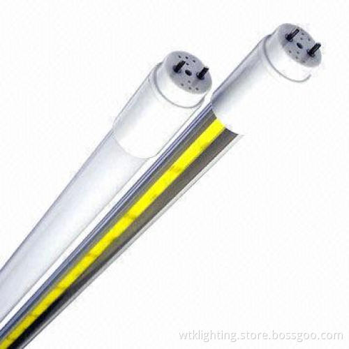COB T8 LED Tube Lights with 85-265V AC Input Voltage and 3,000/6,000K Color Temperature